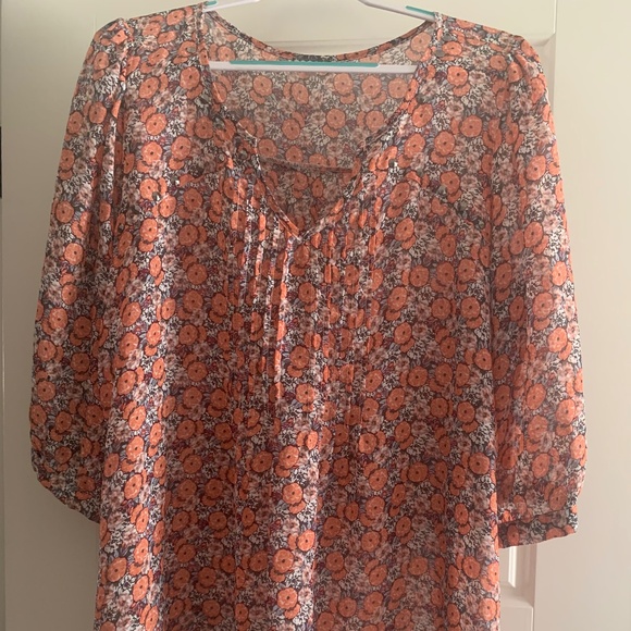 Women’s Plus Georgette Blouse Top - Picture 1 of 4